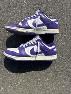 Nike Dunk Low 紫/白 スニーカーのサムネイル