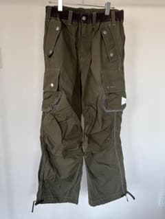 and wander Barbour カーゴパンツ カーキ サイズ2のサムネイル