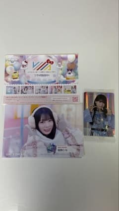 櫻坂46 UNI'S ON AIR 稲熊ひな ローソン　チョコクランチ　カードのサムネイル
