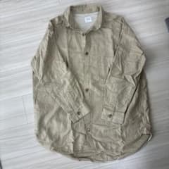 Spick & Span 長袖シャツ ベージュ　オーバーサイズシャツのサムネイル