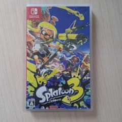 Nintendo Switch Splatoon 3 ソフトのサムネイル
