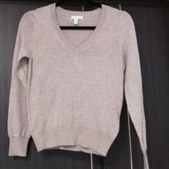 【超美品】H&M 春ニット　ベージュのサムネイル