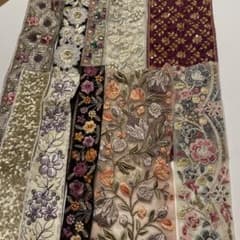 い*ぴ様 インド刺繍リボン 10本セットのサムネイル