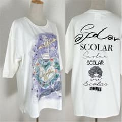 ScoLar 香水瓶クラゲ 海の生き物 BIG Tシャツスカラーちゃん ゆったりのサムネイル