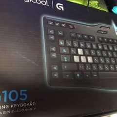 ゲーミングキーボードLogicoolG105 Razerマウスパッドセットのサムネイル