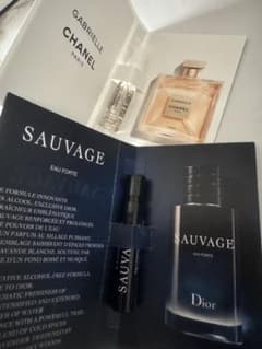 シャネル Dior サンプル香水2つセット - メルカリ