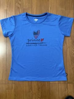prince テニス Tシャツ 青のサムネイル