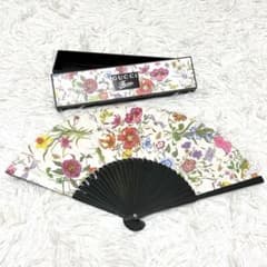GUCCI グッチ FLORA 花柄　扇子