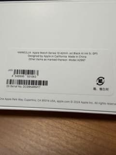 Apple Watch Series 10 42mm Jet Black GPSのサムネイル