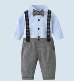 入園式　結婚式　子供用スーツ(90cm)のサムネイル