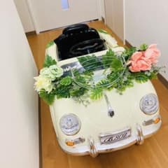 装飾付き】乗用ラジコン 結婚式リングボーイ使用 - メルカリ