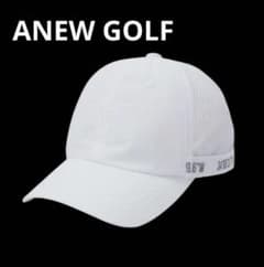 ANEW GOLF ホワイトキャップ メッシュパネル付き　新品未使用　サイズSのサムネイル