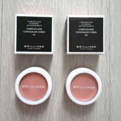 BRILLIAGE カモフラージュ コンシーラーチーク 2個セット(01,03)のサムネイル