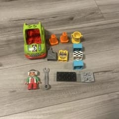LEGO DUPLO レゴ デュプロ レーシングカー セットのサムネイル