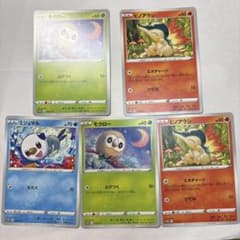 ポケモンカード プロモ 5枚セット モクロー ヒノアラシ ミジュマルのサムネイル