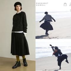 ☆最終値下げ マーガレットハウエル×fox brothers 250周年スカート