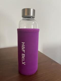 H&F BLEX ガラスタンブラーSサイズ　カバー付きのサムネイル