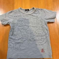 BeBe キッズ Tシャツ 110cm フランス地図柄のサムネイル