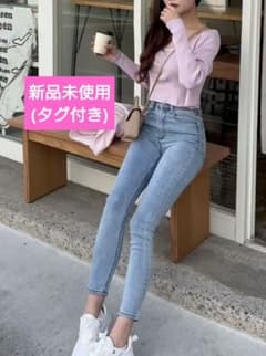 【GRL】ハイウエストスキニーデニムパンツのサムネイル