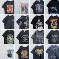 US古着 バンドTシャツ まとめ売り バンT 音楽系 16枚 - メルカリ
