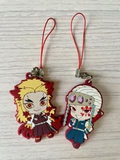 鬼滅の刃 ラバーストラップ 2個セット