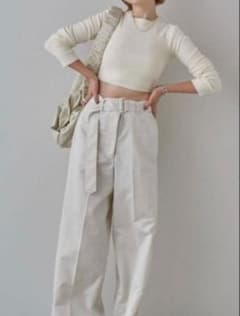 TODAYFUL Cropped Smooth Knitクロップドスムースニットのサムネイル