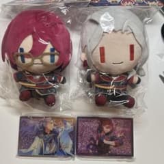 あんスタ　ぺたんおすわりぬいぐるみ　アクリルブロック　凪砂　茨 あんスタ ぺたんおすわりぬいぐるみ アクリルブロック 凪砂 茨 - メルカリ
