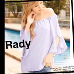 【定価¥8800＋税】Rady オフショルダートップスのサムネイル