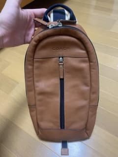 COACH ボディバッグ レザー ブラウンのサムネイル