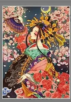 ダイアモンドアート　花魁30×40 No.35のサムネイル