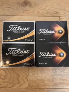 【新品未使用】タイトリストProV1 ゴルフボール 4ダースセット（USA仕様）のサムネイル