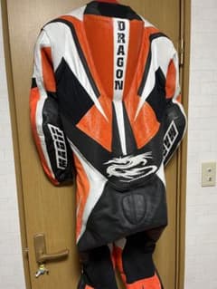 【値下げ】MADIF レザーツナギ サイズ50 オレンジ 値下げ】MADIF レザーツナギ サイズ50 オレンジ - メルカリ