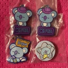 이치 반 복권 BT21 KOYA 고무 매력 스마트 폰 그립
