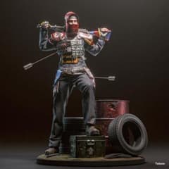 1/8 未塗装 未組立 【 サバイバー RUST 】フィギュア ガレージキット 