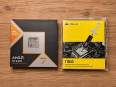 AMD Ryzen 7 9800X3D BOX 国内正規品 グリス付き - メルカリ