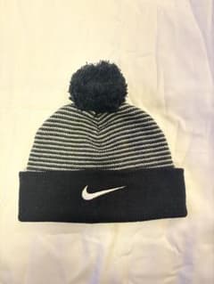 Thumbnail of 90s Nike ストライプ ニット帽 ポンポン付き