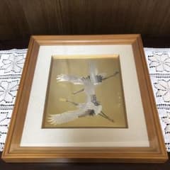銅板彫刻 鶴 秀鳳作 - メルカリ