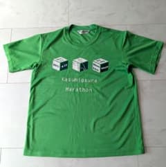 2011かすみがうらマラソン Tシャツ グリーン 【M】のサムネイル