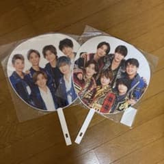 SixTONES カウコン ジャンボうちわ 2枚セットのサムネイル
