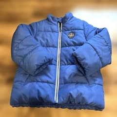 BeBe 中綿コート 青のサムネイル