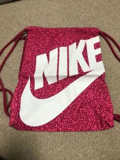 NIKEナップサックピンク豹柄 - メルカリ