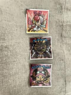 ワンピースマンREDシールウタ・チョッパー・トットムジカ3点セットのサムネイル