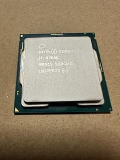 Intel Core i7-9700K CPU 本体 LGA1151のサムネイル