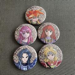 DQ天展 天地創造 缶バッジ 5個セット 藤原カムイ クインテットのサムネイル