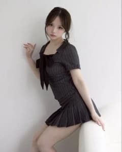 ANDMARY ストライプ ブラック セットアップのサムネイル