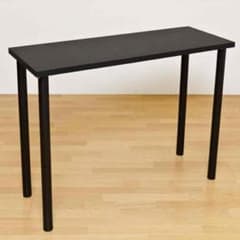 フリーバーテーブル　120×45　BK/WH 定価24000円相当のサムネイル