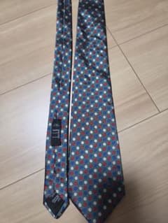 dunhill ネクタイ ドット柄 シルク イタリア製 - メルカリ