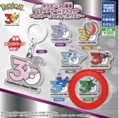 レックウザ ポケモン 30周年 メタルチャームマスコットのサムネイル