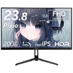 中古　美品　Pixio ディスプレイ ゲーミングモニター 本体 Pixio PX248WAVE-O 23.8インチ ゲーミングモニター 本体 - メルカリ