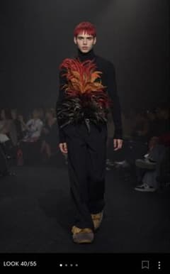 Burberry 黒スラックス ダニエル・リー - メルカリ